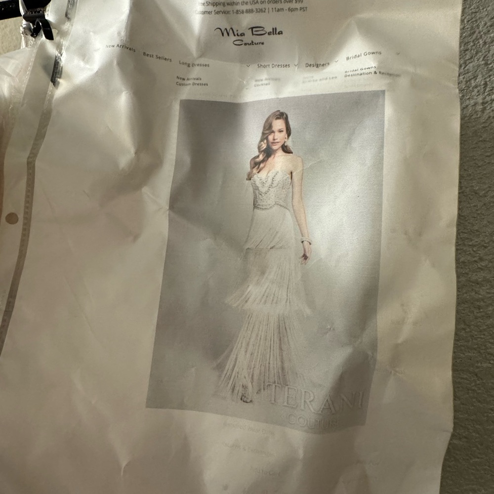 Size 0-2 gown for bridal, prom, any special event